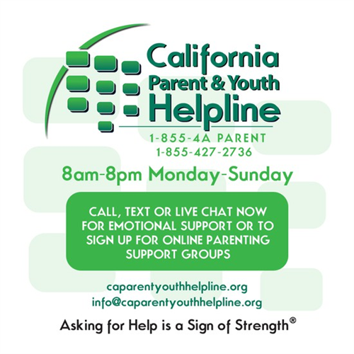 California Parent and Youth Helpline 