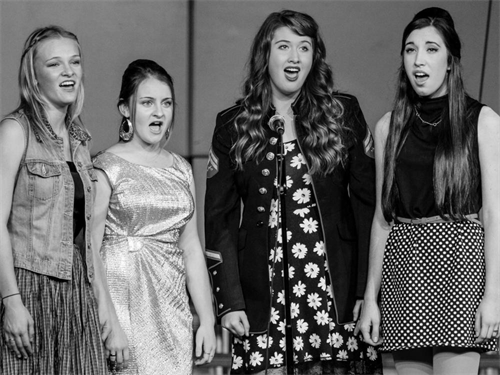 Women's Quartet performing